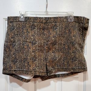 Free People cotton blend shorts